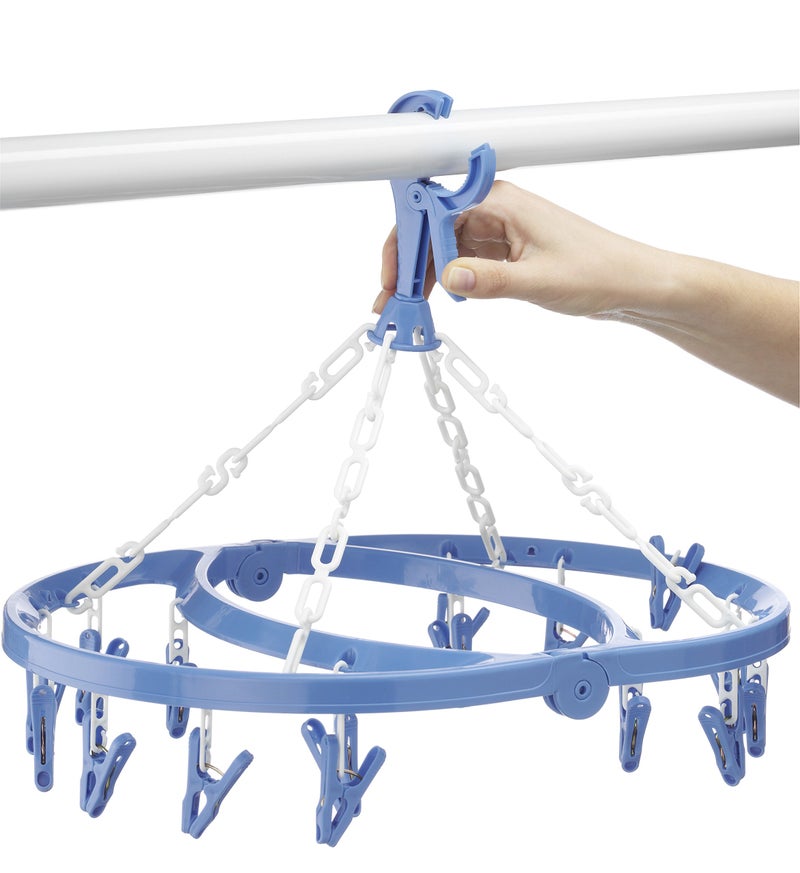 Whitmor Clip and Drip Hanger with 16 Clips - Image 1