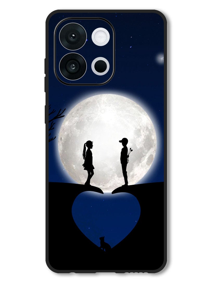 Theodor حافظة متوافقة مع OnePlus 13s 6.32 بوصة حماية مضادة للصدمات غطاء زوجي على شكل قلب - Image 1