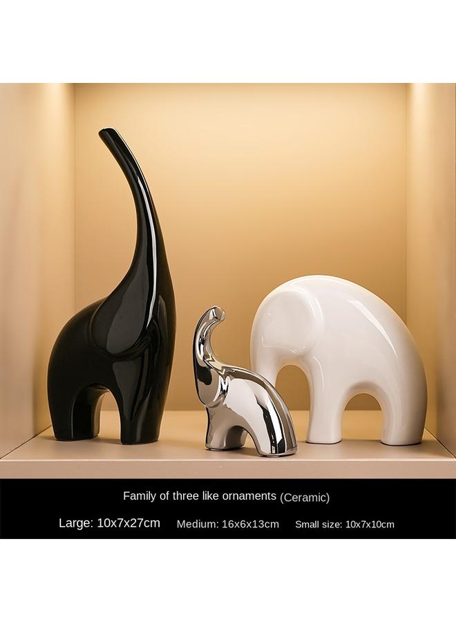 Bluejw Beihanmei Ceramic Simple Animal Decoration Living Room TV Cabinet Entrance Wine Cabinet Home Decorations Strictly Selected Decoration - Image 1