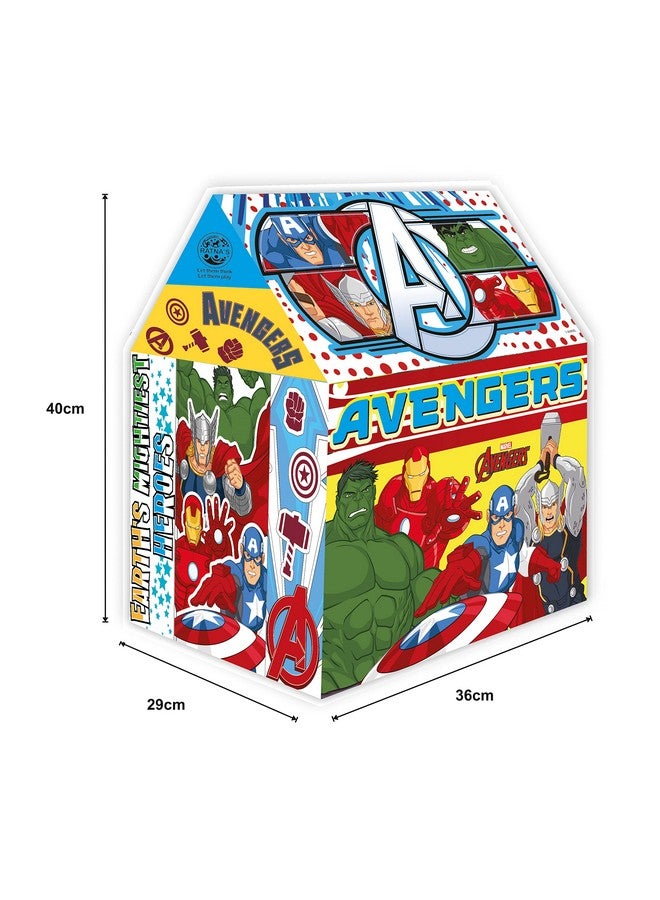 راتاناز خيمة لعب ديزني مارفل من راتنا ماي كولورينغ هت (36 × 29 × 40 سم) مجموعة قابلة للغسل وإعادة الاستخدام للأطفال من سن 3 سنوات فما فوق (المنتقمون) - Image 5