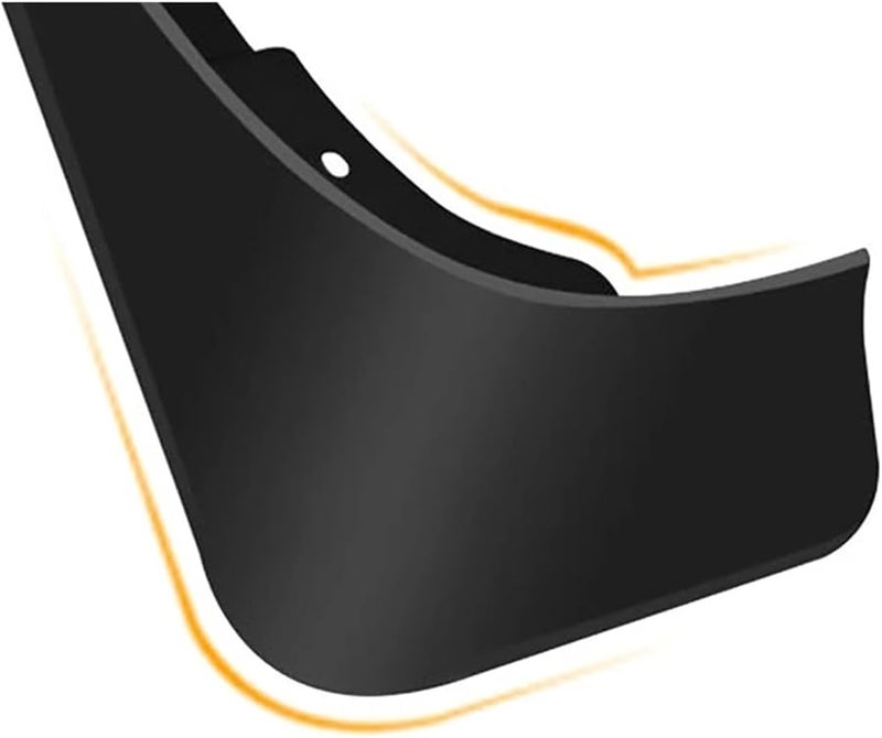 4Pcs Black Car Mudguards Front And Rear Wheel Fenders For KIA Niro HEV 2023 2024 - Image 5