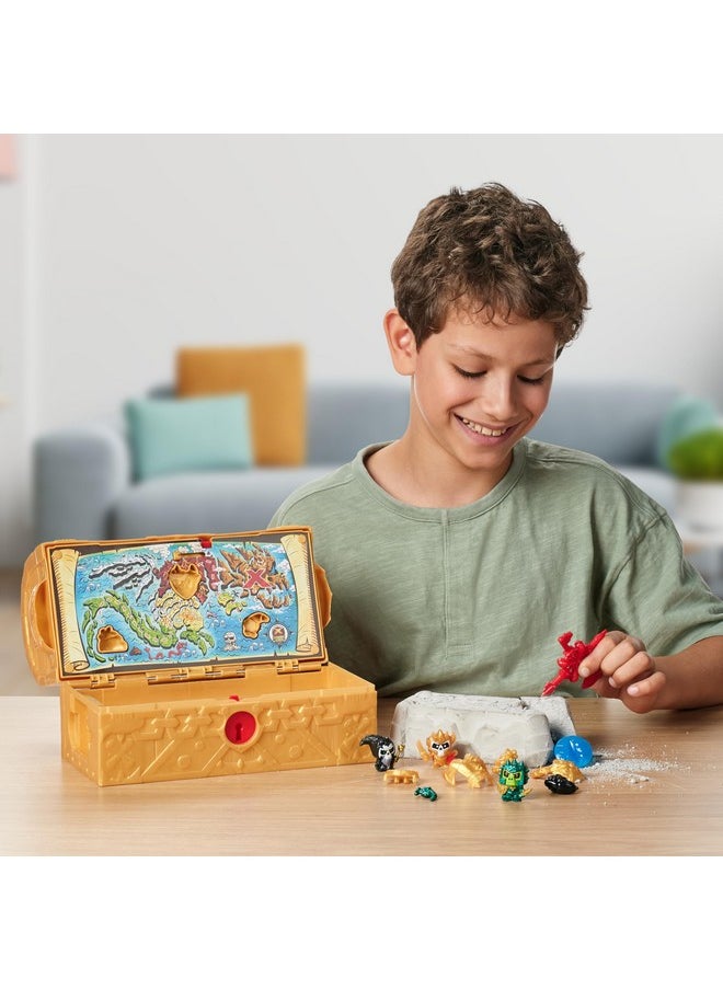 Treasure X Treasure X Lost Lands Dragon's Realm Mystery Treasure Chest | Unlock the chest & reveal 25+ surprises! Smash the Dragon Block, Solve the Puzzle, & Insert the Dragon Eye to reveal the Ultimate Surprise  - Image 2