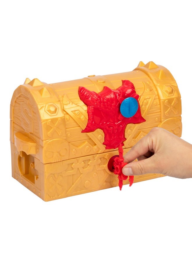 Treasure X Treasure X Lost Lands Dragon's Realm Mystery Treasure Chest | Unlock the chest & reveal 25+ surprises! Smash the Dragon Block, Solve the Puzzle, & Insert the Dragon Eye to reveal the Ultimate Surprise  - Image 4