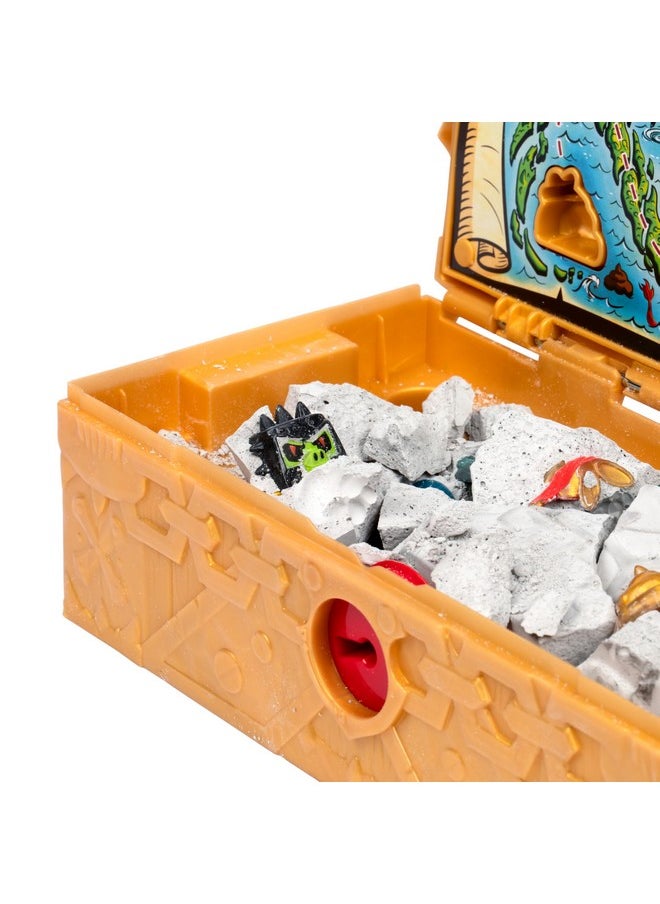 Treasure X Treasure X Lost Lands Dragon's Realm Mystery Treasure Chest | Unlock the chest & reveal 25+ surprises! Smash the Dragon Block, Solve the Puzzle, & Insert the Dragon Eye to reveal the Ultimate Surprise  - Image 3