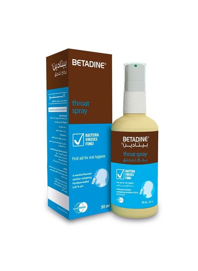 BETADINE Throat Spray 50 ml 