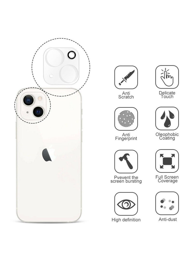 All Inclusive HD Mobile Phone Lens Film for iPhone 15/15PLUS - Image 2