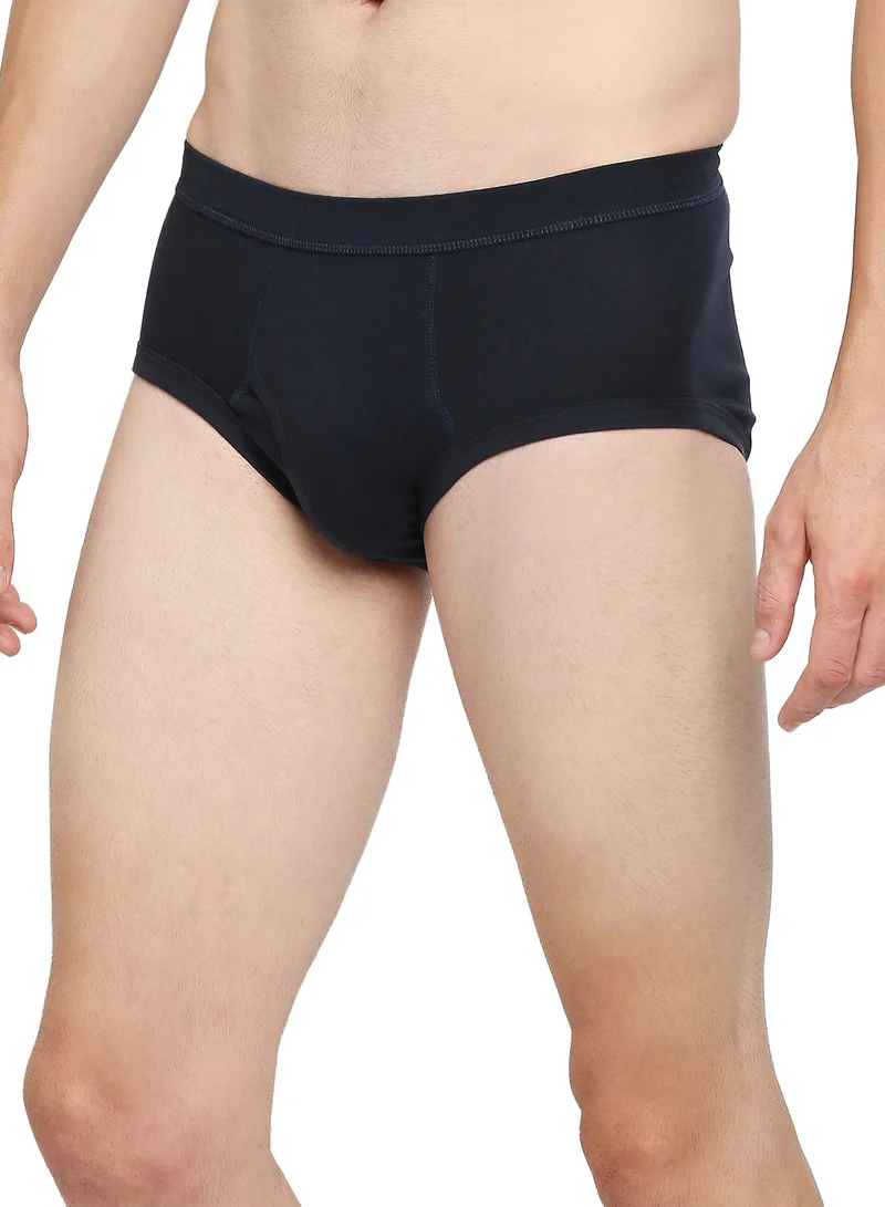 BYC MEN'S COTTON BRIEF - NAVY BLUE