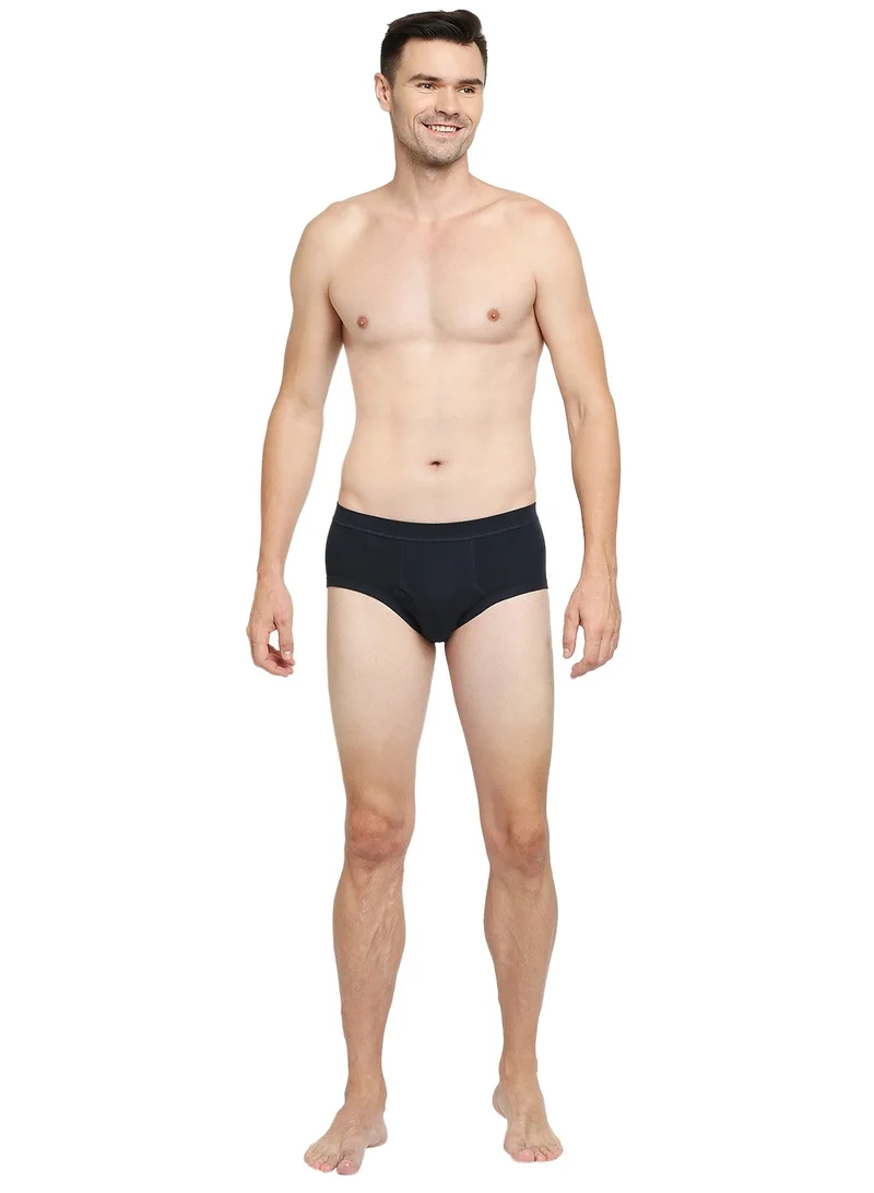 BYC MEN'S COTTON BRIEF - NAVY BLUE