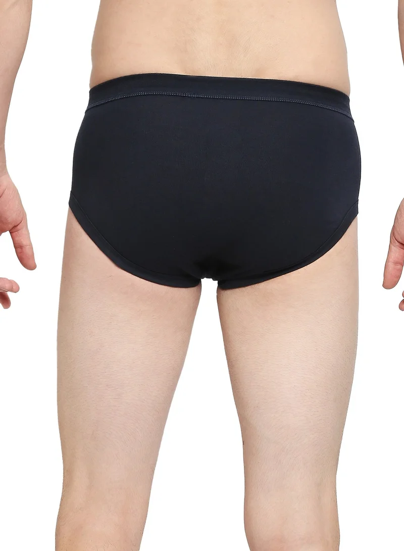 BYC MEN'S COTTON BRIEF - NAVY BLUE