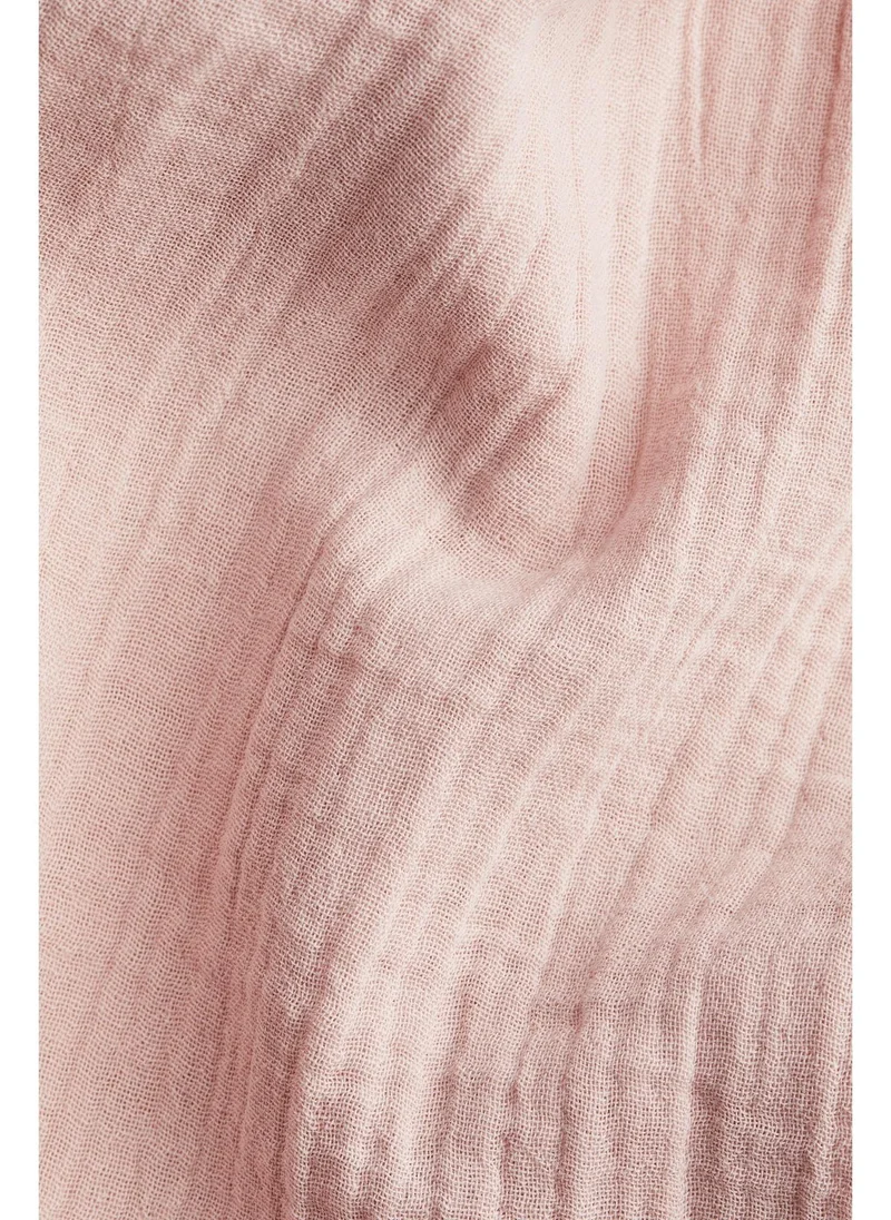 H&M A-line muslin dress