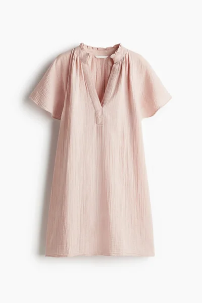 H&M A-line muslin dress
