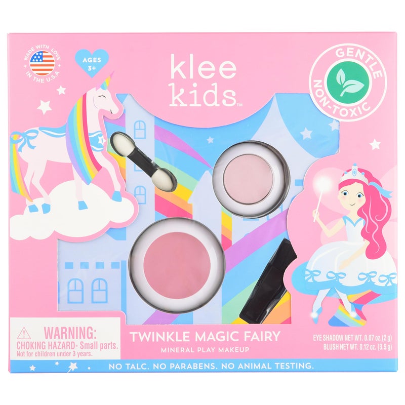 LunaStar طقم مكياج مصغر للأطفال لونا ستار كلي. لطيف وغير سام. مناسب للأطفال. صنع في الولايات المتحدة. (سحر الوميض) - Image 1