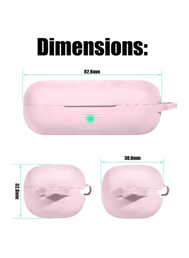S-Color Protective Chargine Case For Huawei Freebuds 3I/Honor Flypods 3 Pink - Image 5