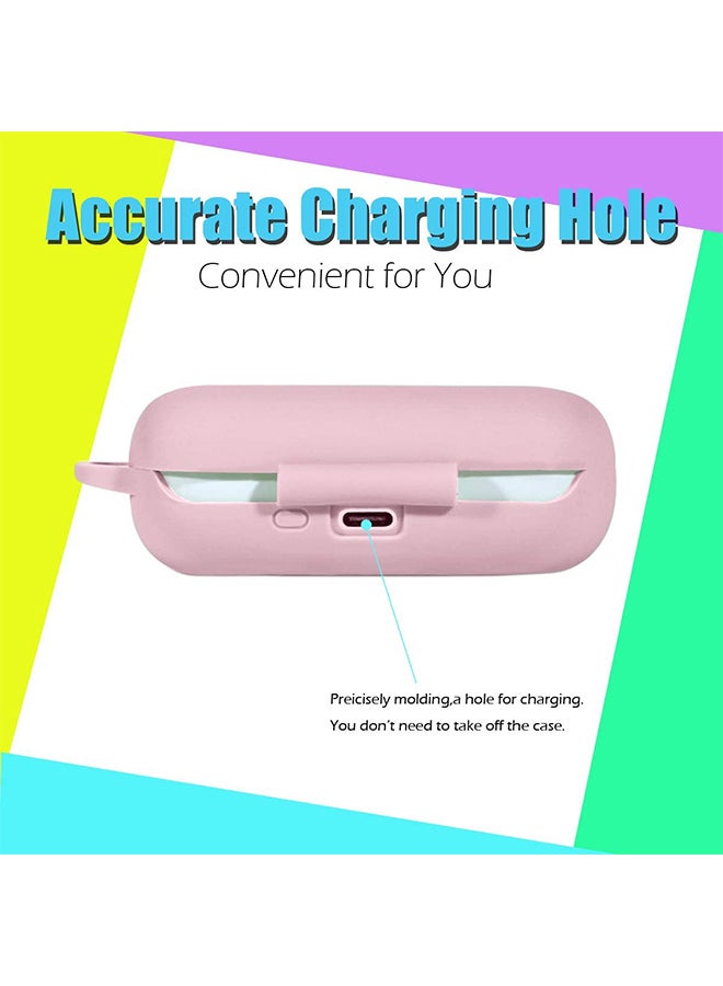 S-Color Protective Chargine Case For Huawei Freebuds 3I/Honor Flypods 3 Pink - Image 3