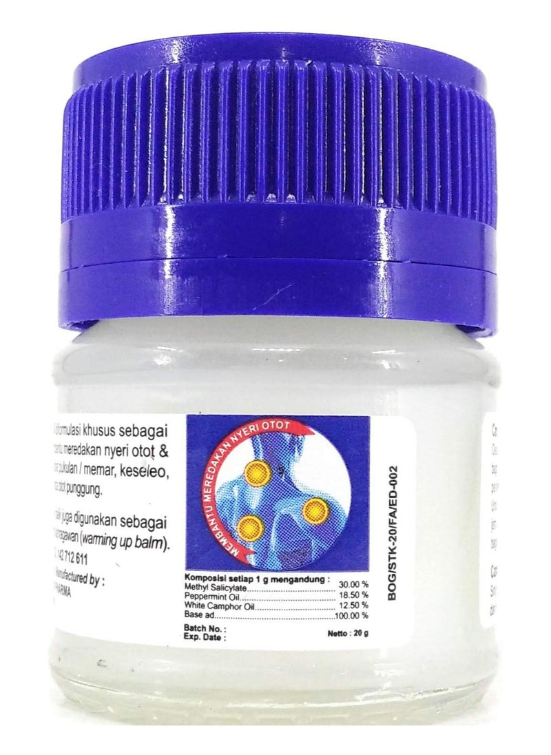 Geliga Muscle Pain Relief Balm 20gm (Pack of 6)  - Image 4