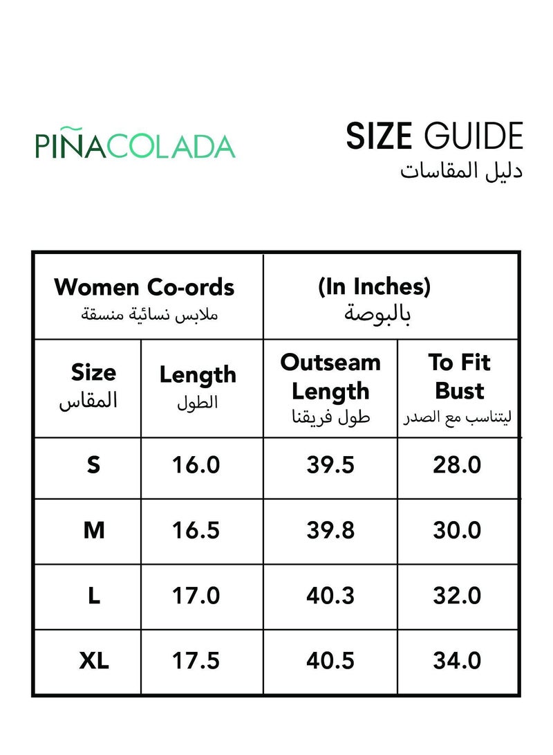 PINACOLADA Women's Salmon Pink Vest Co-Ord Set - Image 4