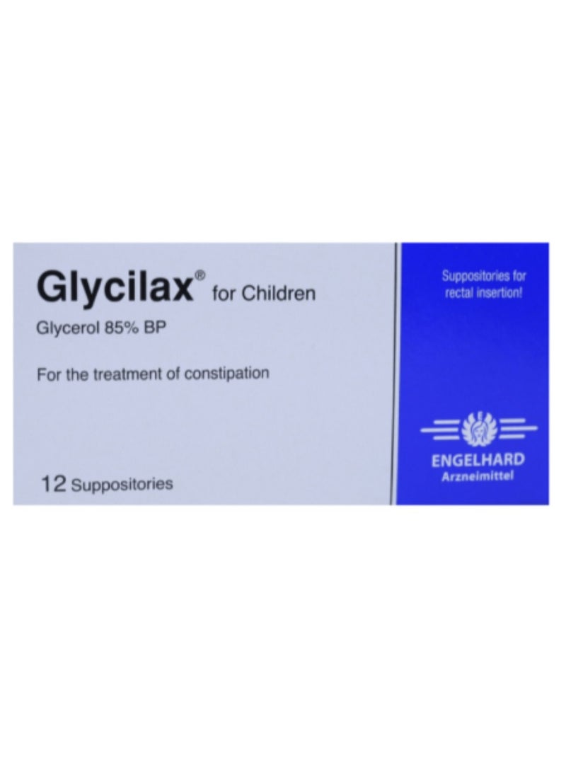 Glycilax Children Suppositories 12's - Image 1