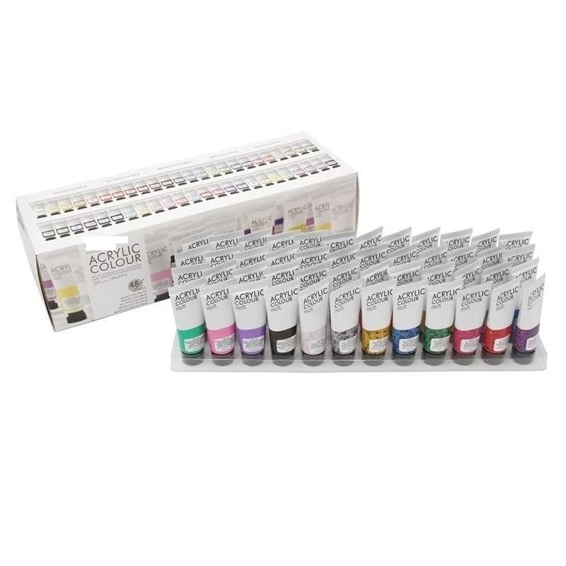 53 Arts 53ARTS Artist Acrylic Paint Set and pastel colour (48 x 22 ml) - Image 2