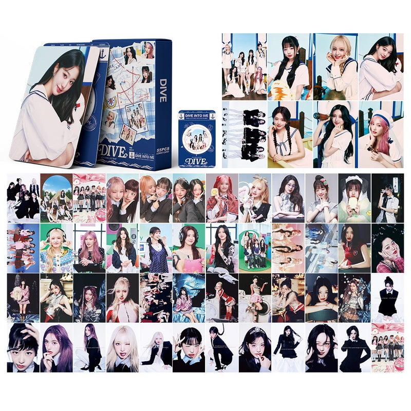 54/55 Card Integration Small Card G-Idle Album Card Kpop Korean Wave Homemade Po Lomo Card Sk - Image 1