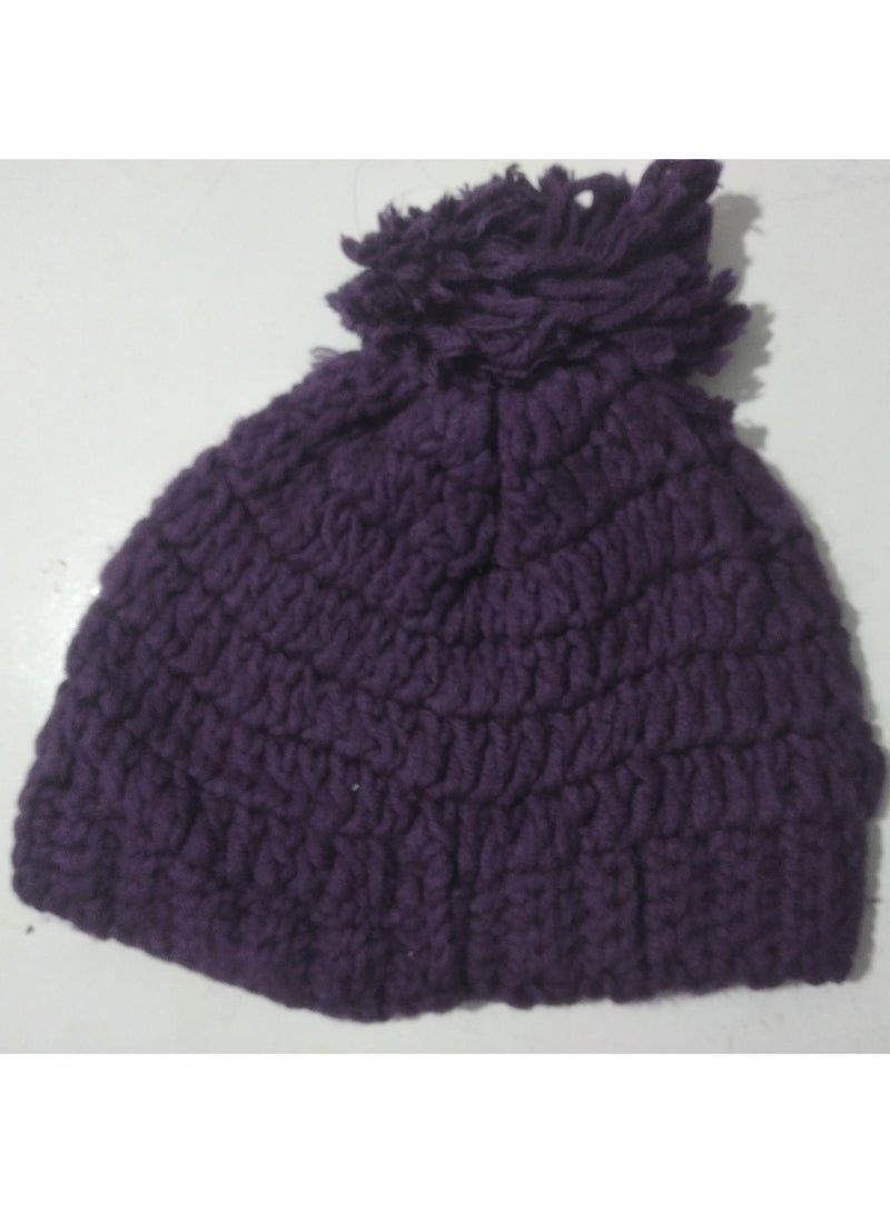 Puritopia Wonderful handmade Ice-cab for winter Purple - Image 1