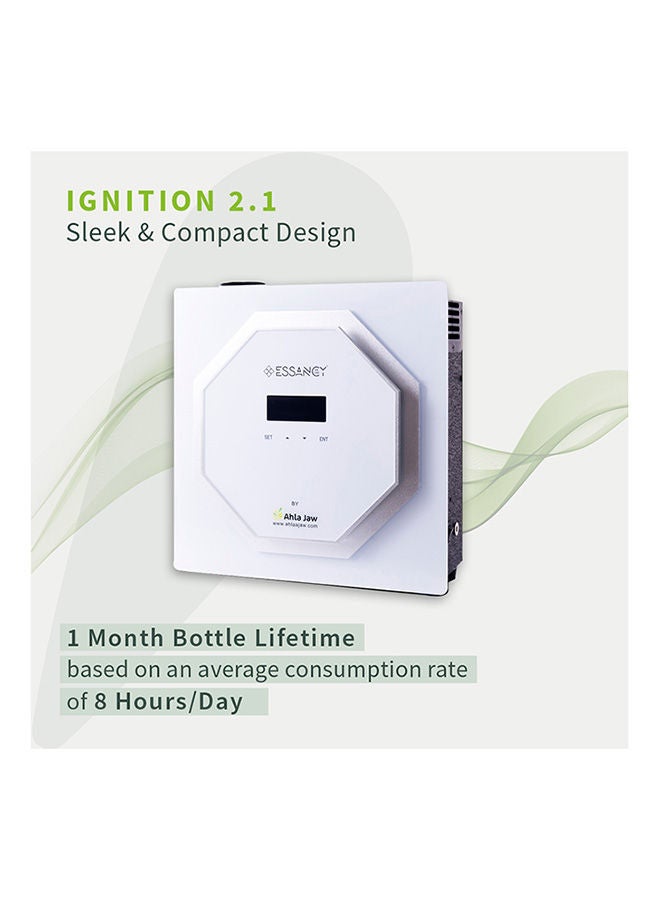 Essancy Portable Everlasting Therapeutic Essential Oil Diffuser Scent Ignition 2.1 Timer And Auto-Off Safety Switch For Home Offices - Image 5