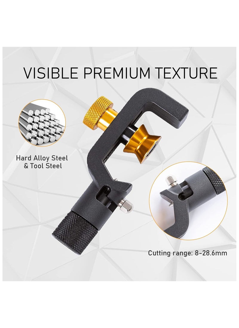 Armored Cable Stripper Tools, 8-28mm Wire Stripper, Coax Mid Span Cable Stripper, Radial Cutter Slitting Ring Tools, Coax Round Cable Jacket Stripping, Armored Fiber Optic Cable Stripper Tools  - Image 3