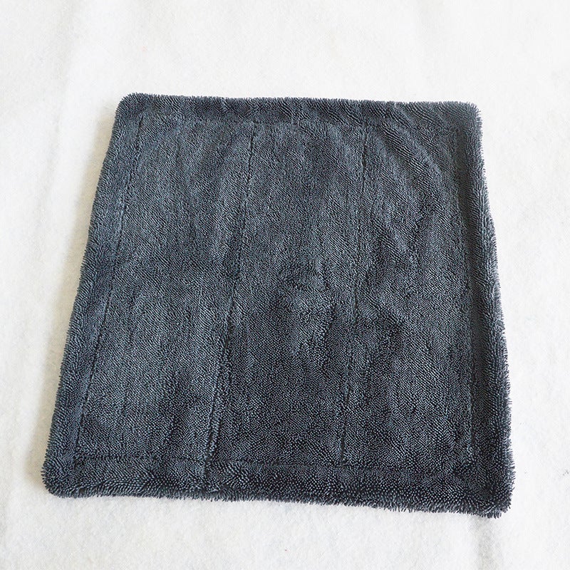 Braid Towel 1200G Thickened Twisted Car Wash Towel Polyester Fiber Spiral Wool Towel - Image 3