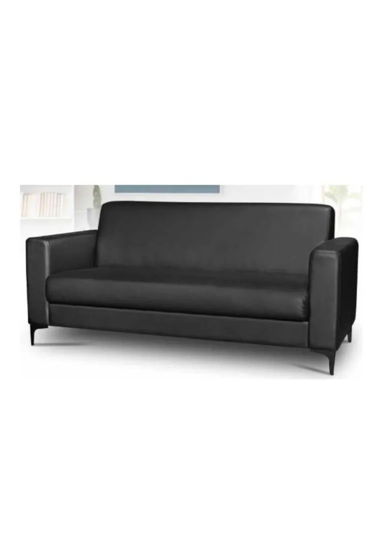 جالاكسي ديزاين أريكة بثلاثة مقاعد من تصميم جالاكسي، باللون الأسود، الموديل: MONACO-S3-B - Image 3