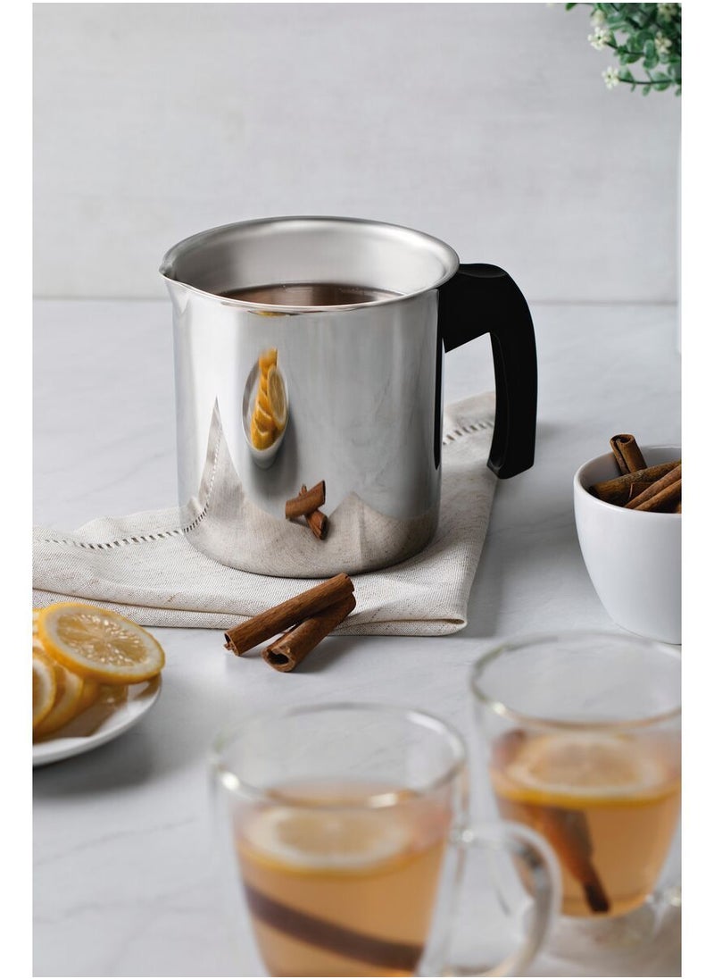 TRAMONTINA Since 1911,Made in Brazil- Allegra 12cm 1.4L Stainless Steel Multipurpose Boiler with Bakelite Handle  - Image 3