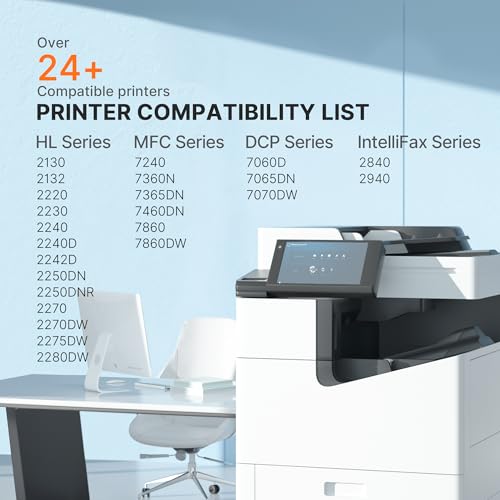 E-Z Ink خراطيش حبر متوافقة E-Z Ink بديلة لطابعة Brother TN450 TN420 - Image 4