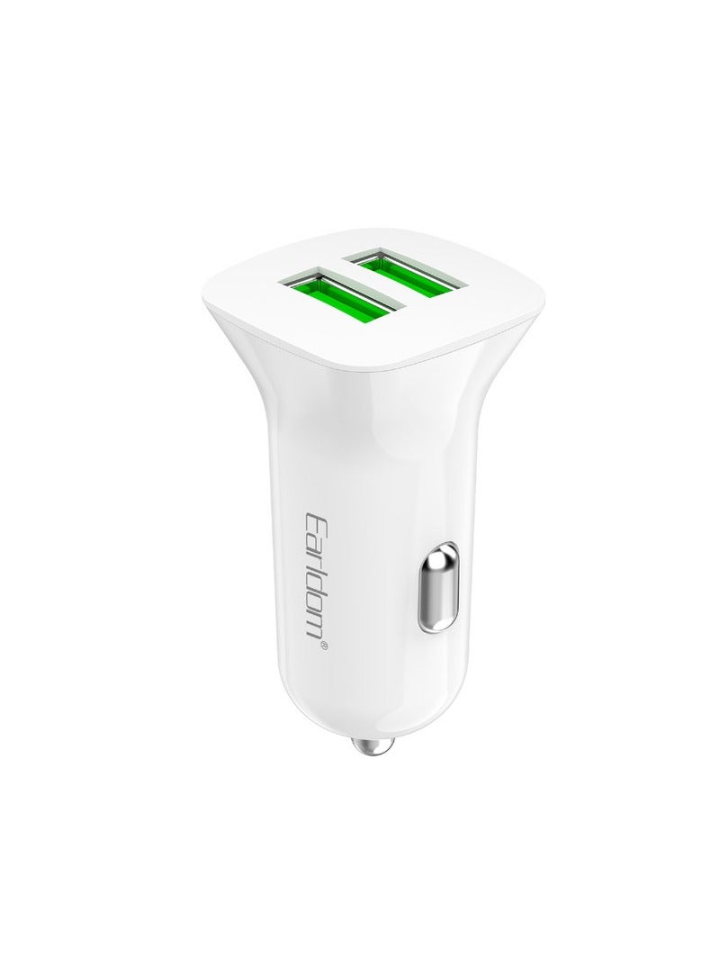 Earldom Earldom CC22 Dual Ports Car Charger – Compact High-Speed USB Adapter for All Vehicles - Image 1