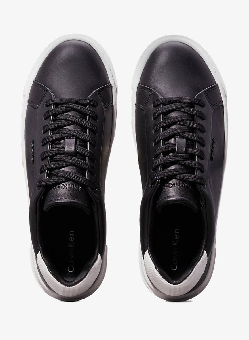 CALVIN KLEIN Leather Trainers - Image 3