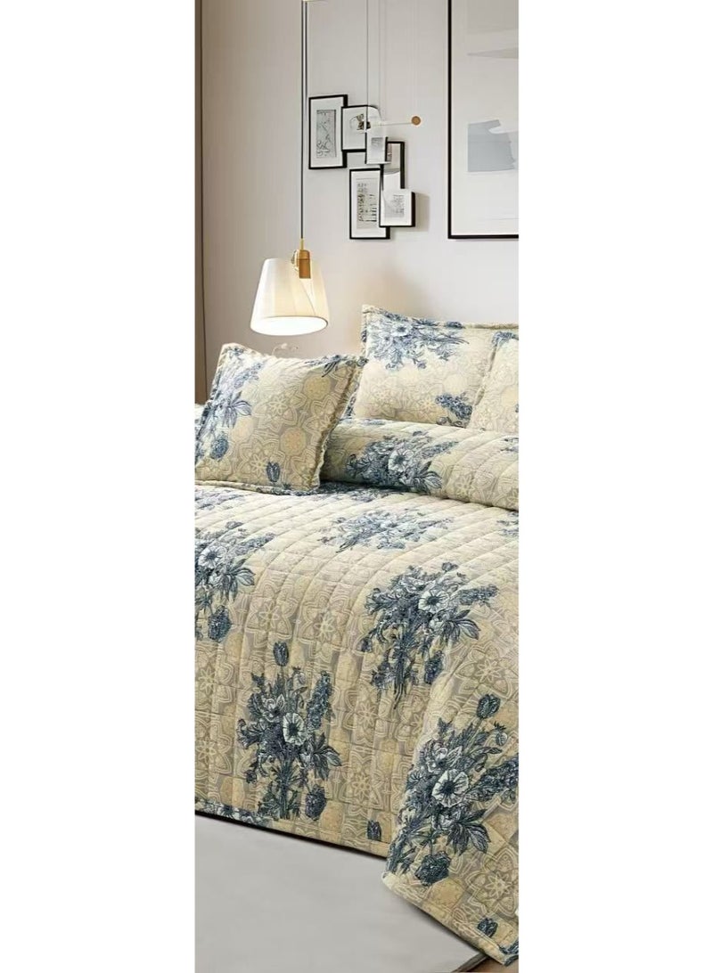 MingLi A compressed, printed, single and a half  Comforter Set consisting of 4 pieces of soft velvet, size 170*220 - Image 3