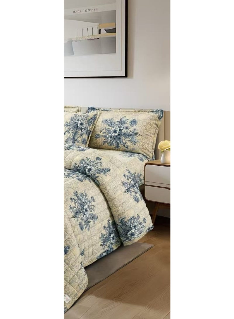 MingLi A compressed, printed, single and a half  Comforter Set consisting of 4 pieces of soft velvet, size 170*220 - Image 4