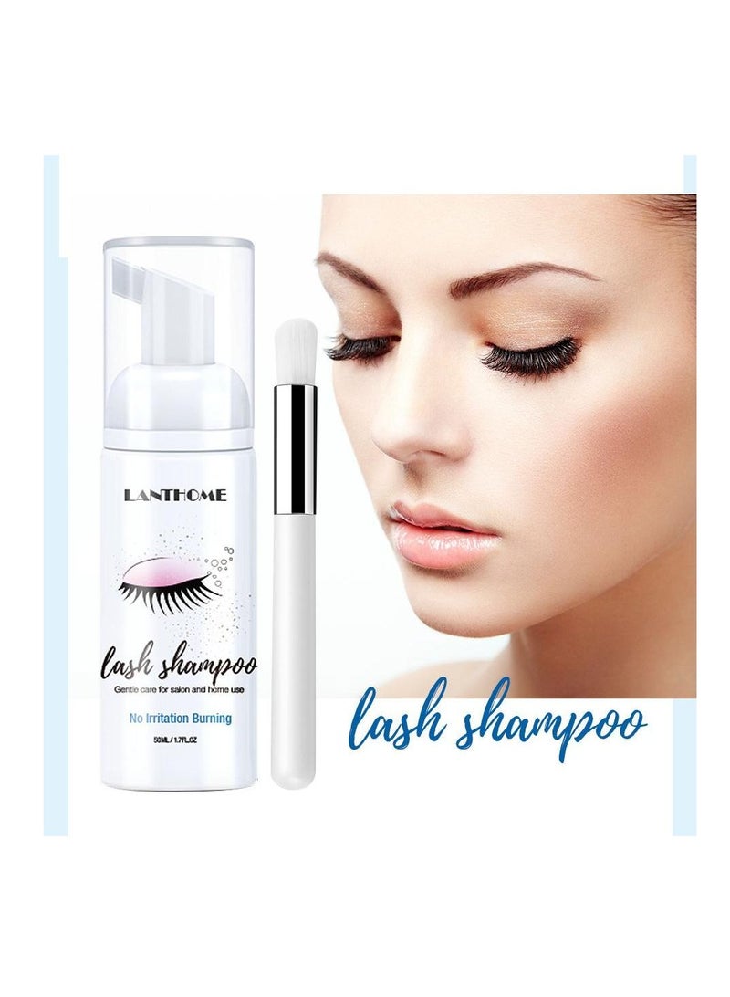 Lanthome Eyelash Shampoo Promotes Healthy Lash Growth and Longlasting 50ml - Image 2