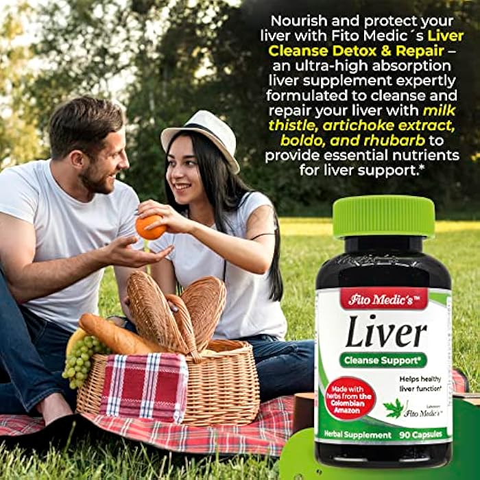 FITO MEDIC'S FITO Medic’S Lab Liver Supplement with Milk Thistle, Artichoke, Boldo and Rhubarb, Herbal Formula - Image 2