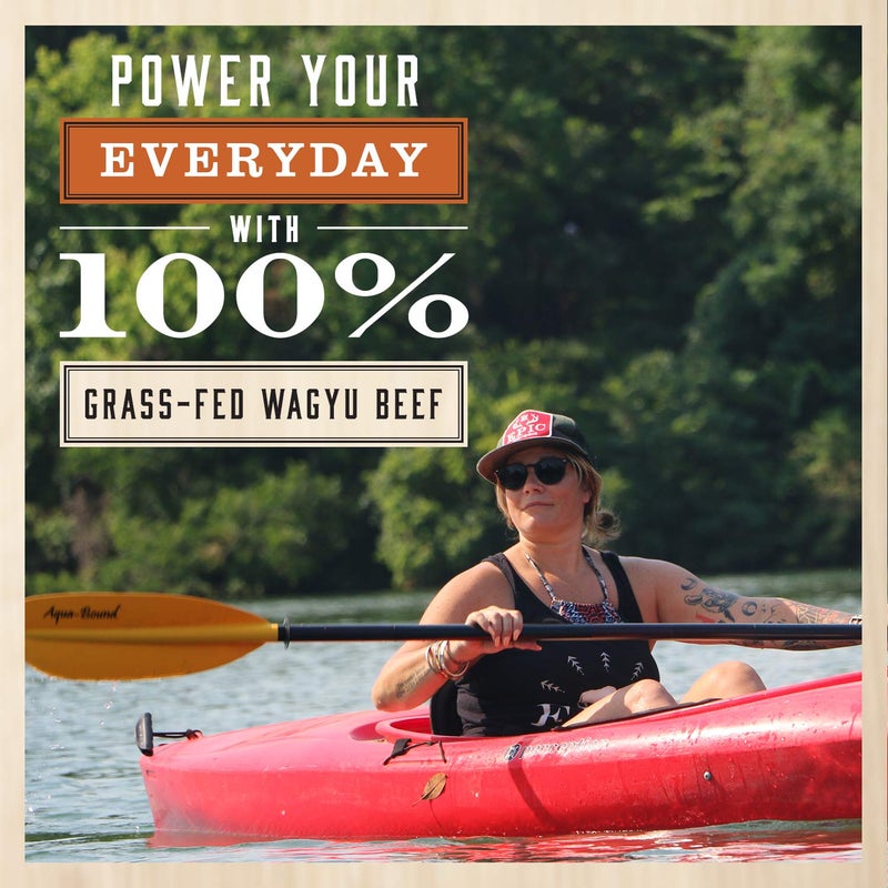 EPIC Snack Strips, Wagyu Beef Steak, Grass-Fed and Paleo Friendly, 0.8 oz, 10 ct - Image 3