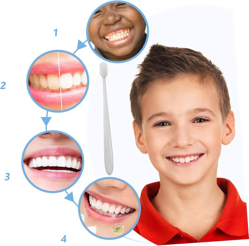 8 Pcs Travel Toothbrush Set With Regular And Wavy Bristles For Adults Portable - Image 4