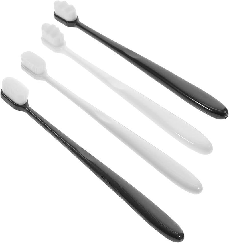 8 Pcs Travel Toothbrush Set With Regular And Wavy Bristles For Adults Portable - Image 5