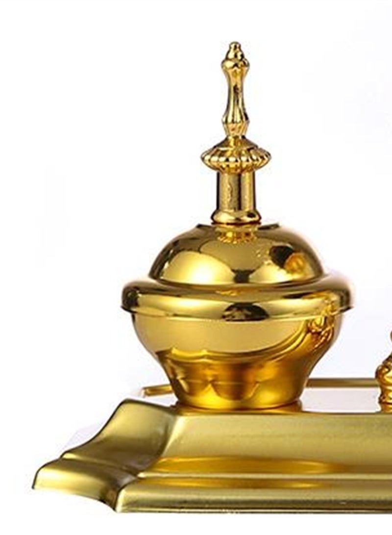 Incense burner two-piece set Middle Eastern crystal spice jar home decoration party home decoration - Image 3