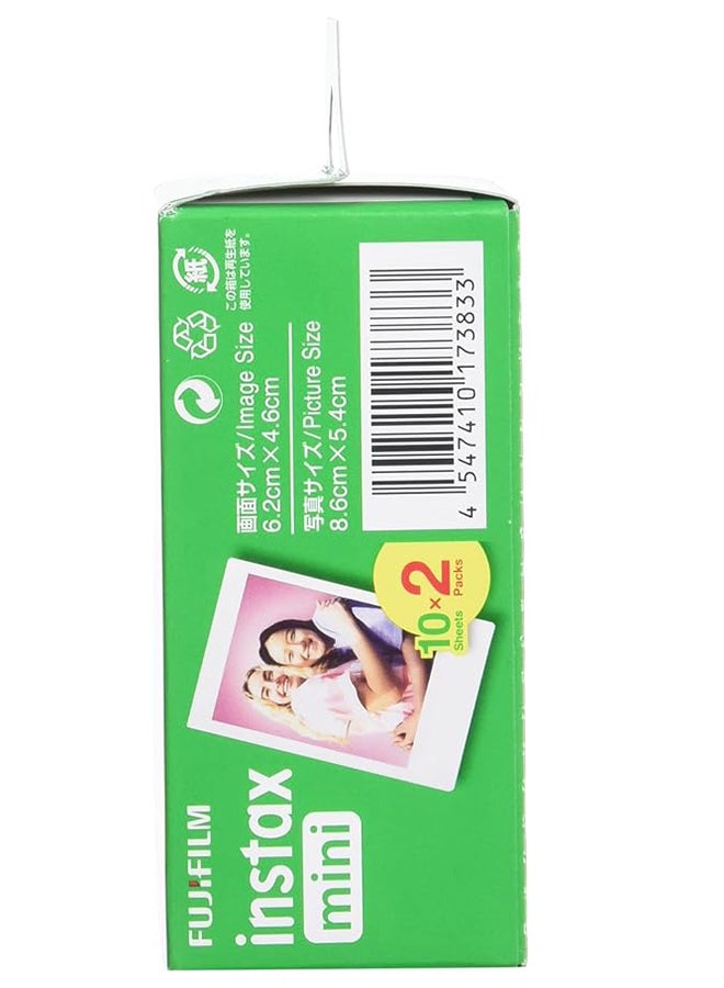 FUJIFILM 20-Sheet Instax Film Photo Paper White - Image 3