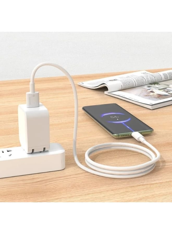 تقليدي كيبل USB-C ‏[1 متر – 3 قطع]‏ شحن سريع من USB-A إلى Type-C متوافق مع آيفون 16/15، سامسونج جالكسي S24/S23/S22/A54، نوت 20، جوجل بكسل 8، آيباد، نينتندو سويتش وبلاي ستيشن 5 - Image 3