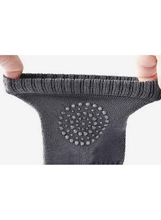 Seaspirit - Baby Knee Pads For Crawling Antislip Padded Stretchable Elastic Cotton Soft Breathable Comfortable Knee Cap Elbow Safety Protector (Set Of 2 Pairs)(Multi Color) - Image 1