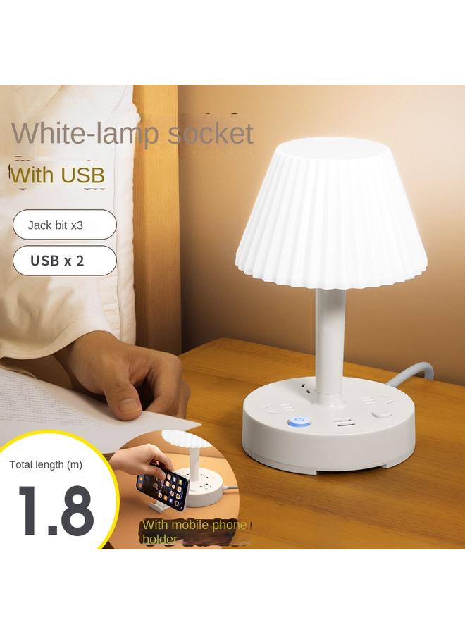 Bluejw Gift Night Light Bedroom Sleep Light Children's Plug-in Table Lamp New Year Bedside Lamp Baby Feeding - Image 1