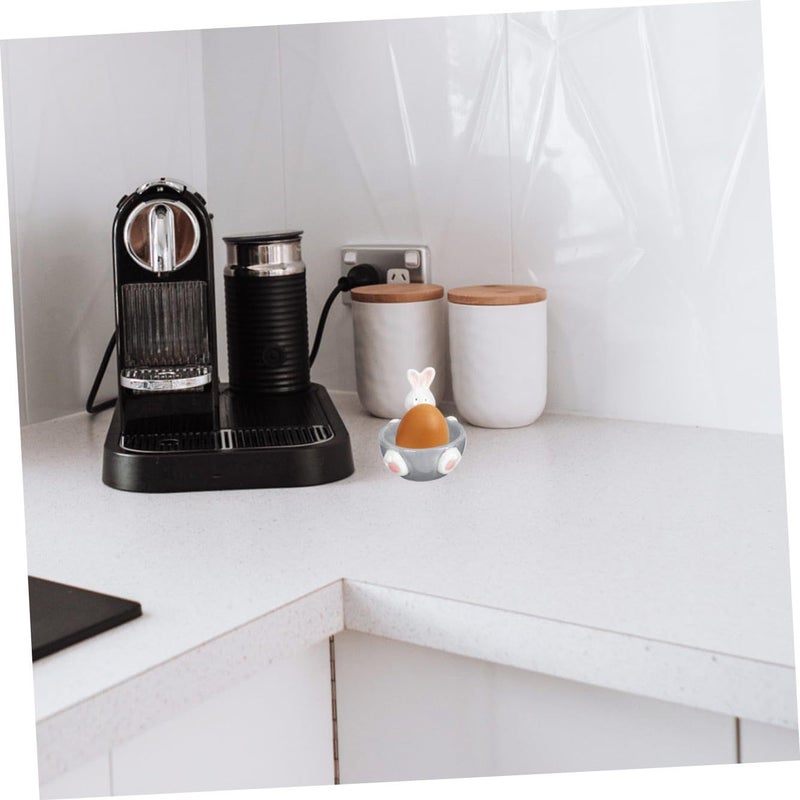 Ceramic Egg Cup Holder for Soft Boiled Eggs Elegant Porcelain Stand - Image 5
