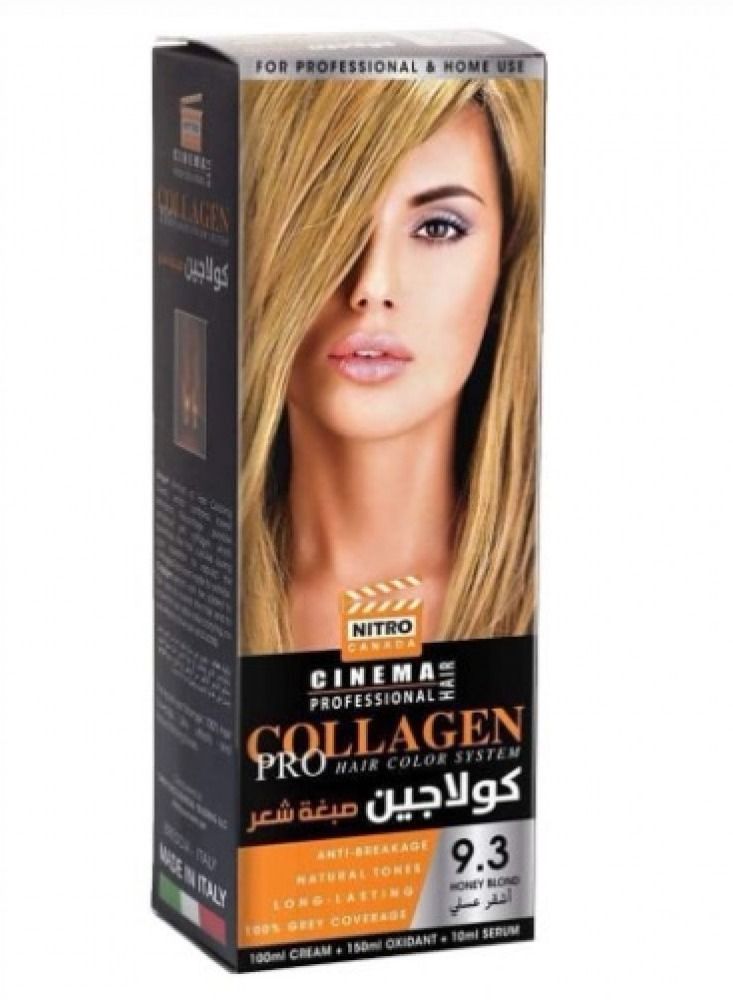 نيترو كندا كولاجين صبغة شعر رقم  9.3 أشقر عسلي - Image 1