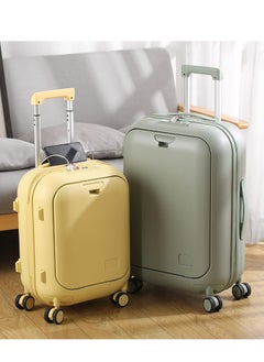 Skycare Skycare Carry On Luggage - Durable Hardside Suitcases with Front Laptop Pocket, Aluminum Frame, and TSA Lock - Available in 18"/20"/24"  - Image 4