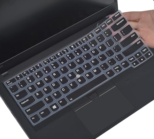 CASEDAO غطاء لوحة مفاتيح لجهاز Lenovo Thinkpad X1 Carbon 5/6/7 2019 2018 / ThinkPad X1 Yoga 14 2018 2017 / Thinkpad A475 L460 L470 T460 T460p T460s T470 T470p T470s T480 T480S - Image 1