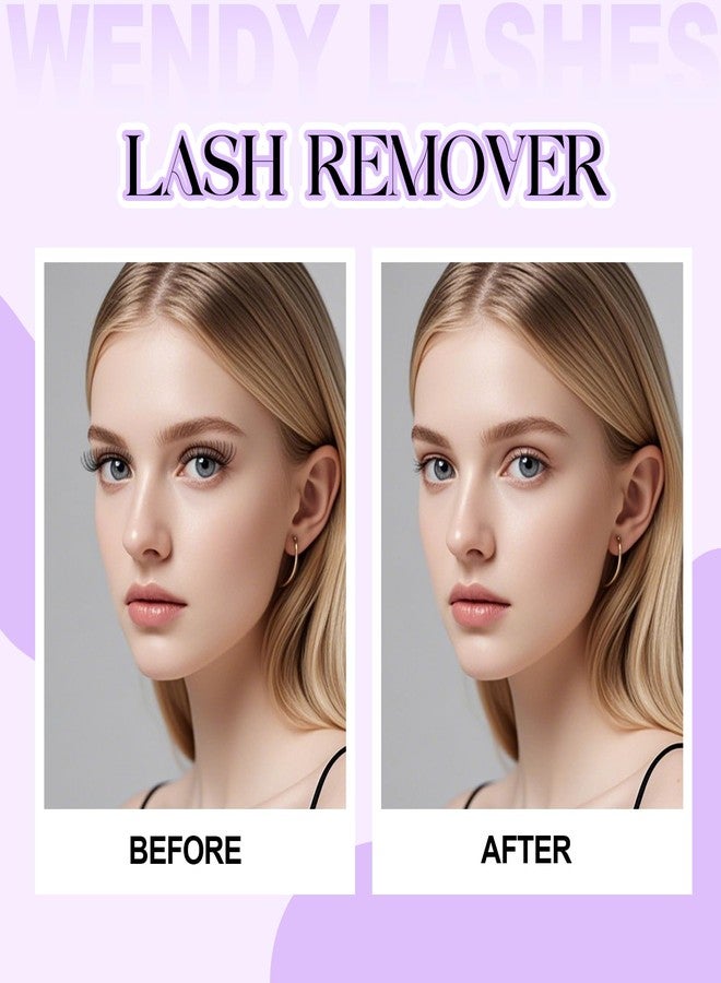 WENDY LASHES Lash Remover for Lash Extensions Low Irritation 10g Cream Glue-Remover Professional Fast Sensitive Skin Dissolution Lash Extension Remover By WENDY LASHES（Rose,10g） - Image 3