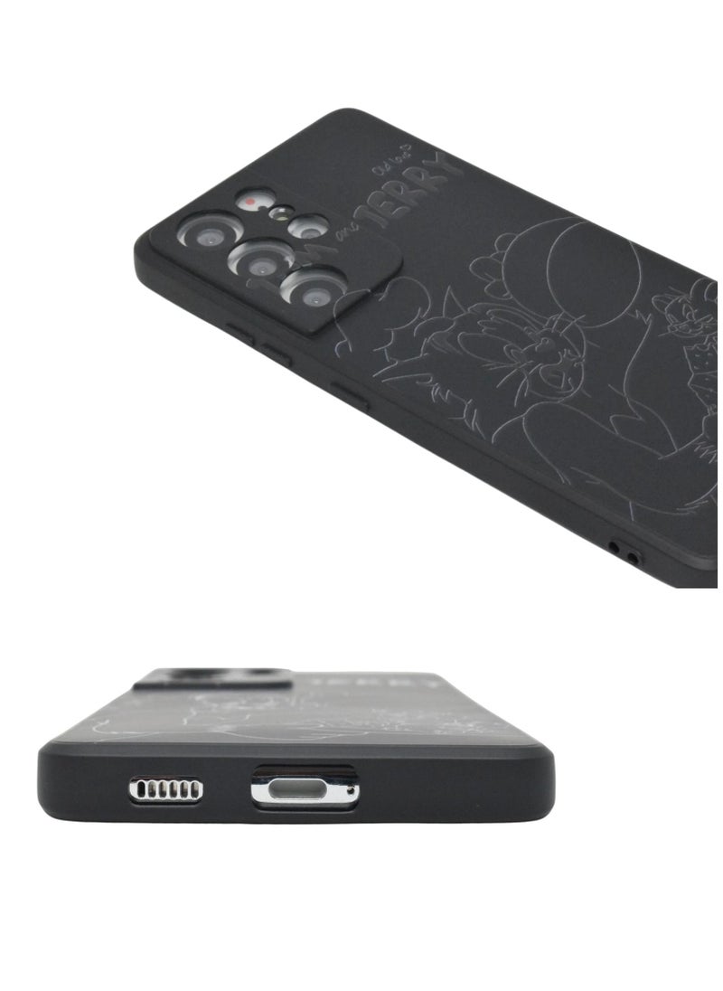 Samsung Galaxy S21 Ultra Soft Silicone Case Inside Microfiber Lining Protective Phone Cover
